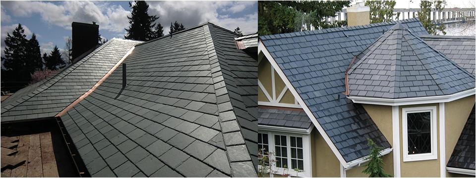 Slate applications for roofs