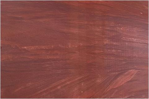 Red wooden marble
