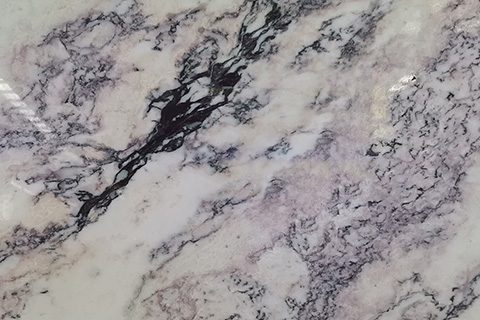 Violet white marble