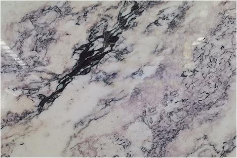 Violet white marble