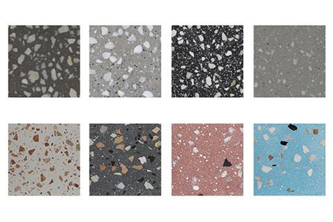 Multicolor Terrazzo Tiles for Flooring and Wall
