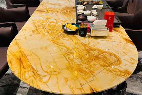 Golden coast marble countertop
