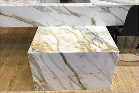 Calacatta gold marble countertop