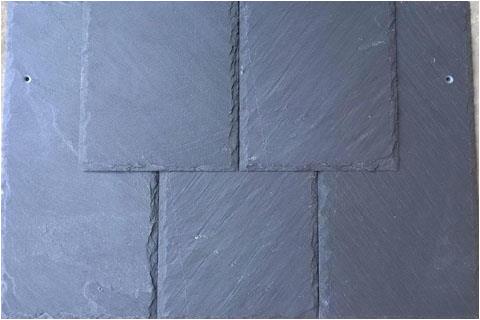 Split face slates tiles