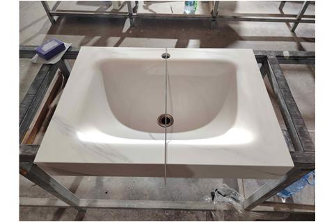 Sintered Stone Hot-bent Integrated Artificial Stone Basin