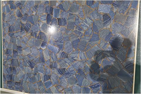 Translucent Blue Crystal Lapis Lazuli Semiprecious Stone