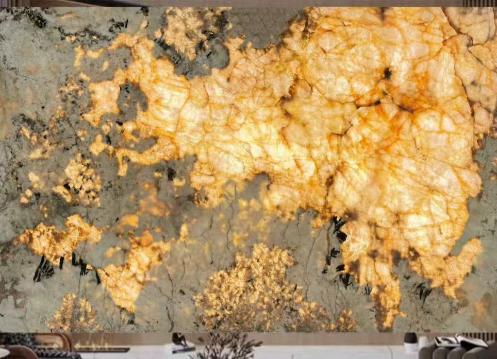 The dramatic effect of backlighting on a natural stone slab.jpg The dramatic effect of backlighting on a natural stone slab.jpg