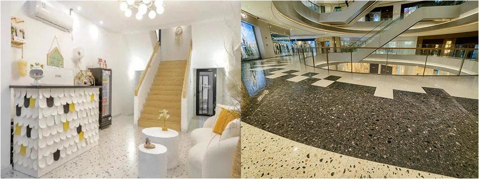 The application for Terrazzo