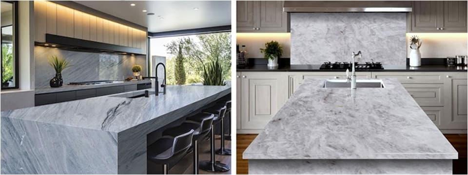 Quartzite vs Marble: Key Differences for Designers & Buyers