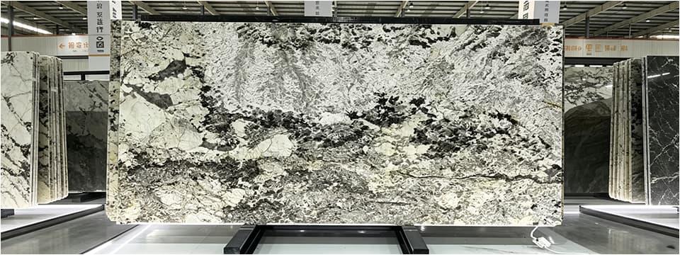 Butterfly Love Marble: Natural Art Created by Stone