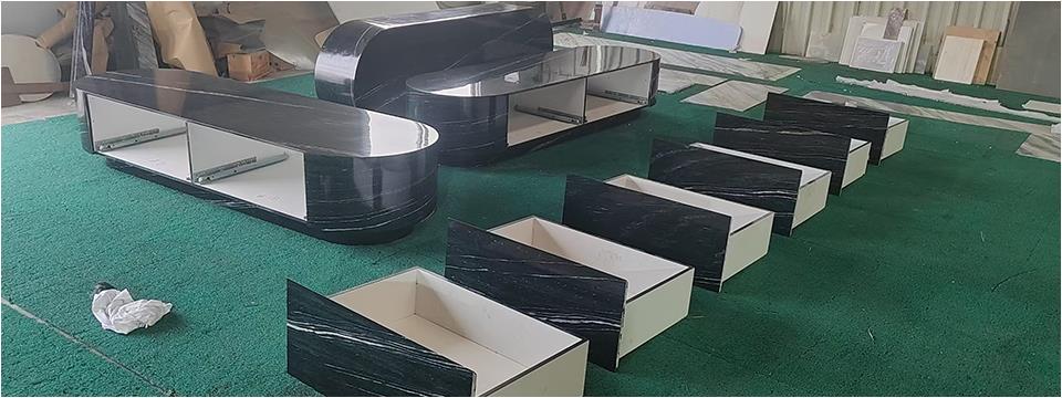 Brasilia Black Quartzite: Transforming Natural Stone into Functional Furniture