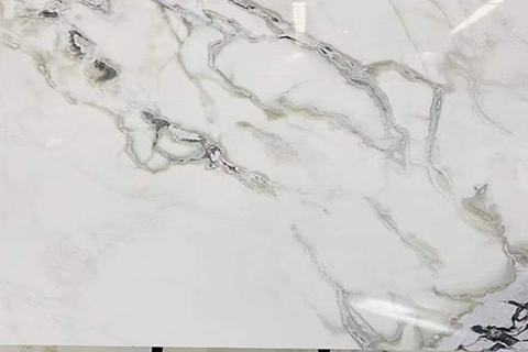 White Marble With Grey Veins