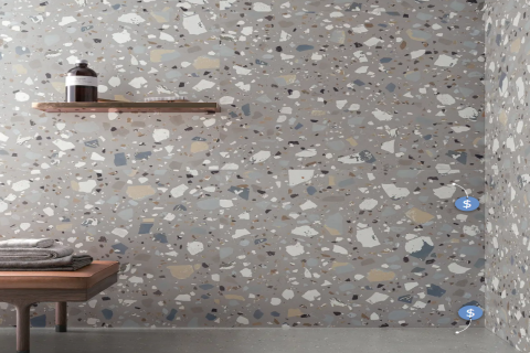 Classic Grey terrazzo