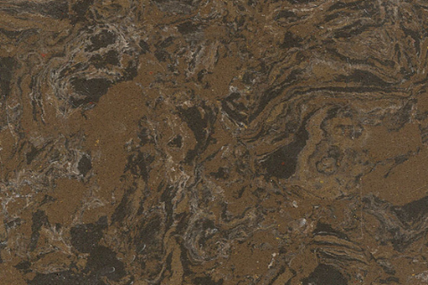 Dark Brown Terrazzo