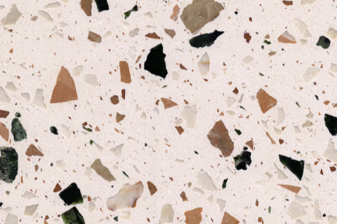 Multi Colored Fragment Terrazzo Tile