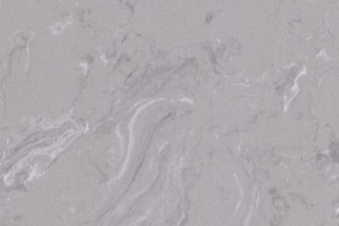White Marbled Flow Terrazzo Tile