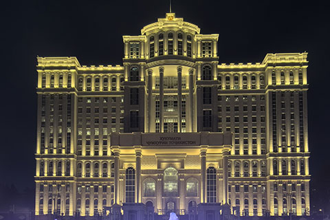 塔吉克斯坦政府办公大楼