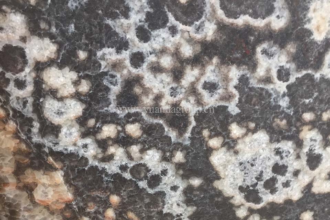 Black onyx slab
